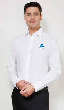 Centrecare Men’s Luxe Long Sleeve Shirt S10210 Biz Collection